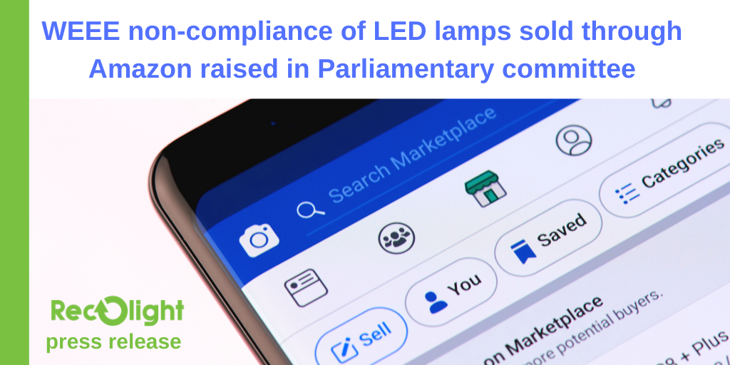 Recolight's tweet image. Thank you @CarolineLucas for raising question “How do you ensure that overseas sellers using your platform are part of a producer compliance scheme for e-waste” &amp;amp; for quoting Recolight #FreeRiding research
#PressRelease #WEEEcomplinace #recycling 

recolight.co.uk/weee-non-compl…