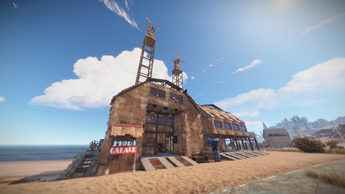 ItsMeModi's tweet photo. Garage in #rust @playrust @ErrnieGerrn https://t.co/yKlaM1wggf
