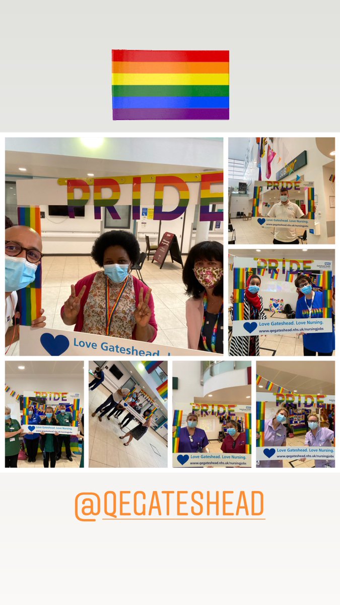 ghntlgbt's tweet photo. #QEPride @QEGateshead has surpassed our expectations at the effort everyone at the Trust has gone to! We are proud of our Inclusivity and Diversity! https://t.co/2lJ45D6lXK