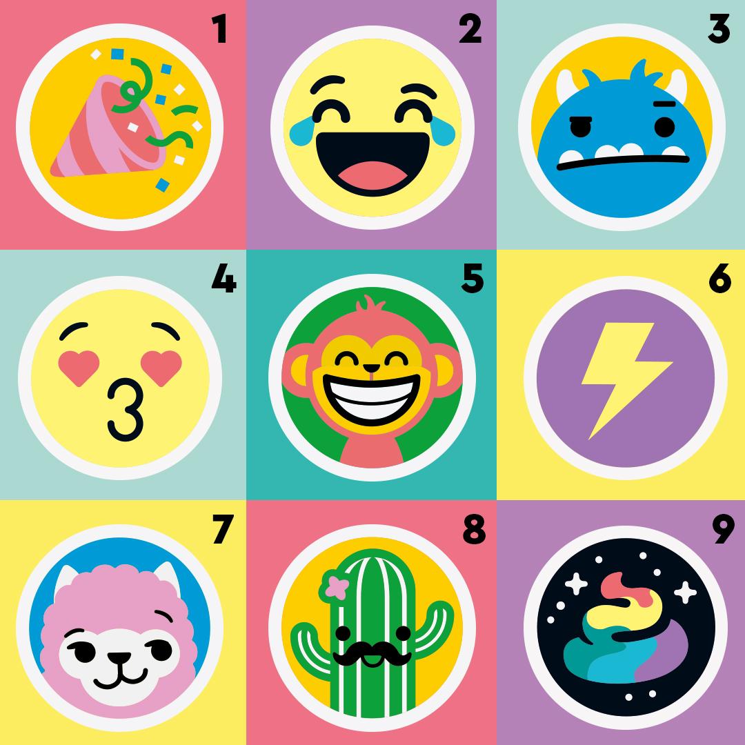 LEGO_Group's tweet image. It’s #WorldEmojiDay! What’s your LEGO DOTS mood?