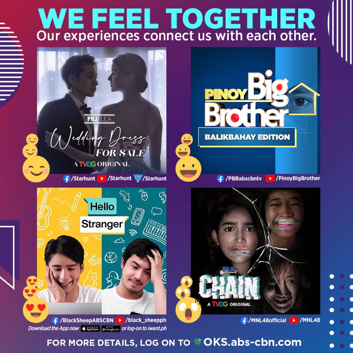 #Relate ka rin kaya sa experiences nila?

Iba-iba man ang kwento natin, we can still all #BeStrongTogether, mga #ForeverKapamilya! Watch these stories and more on OKS.abs-cbn.com.