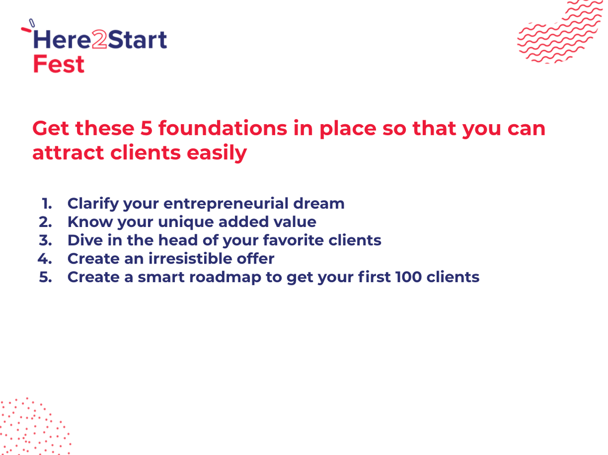here2start_NL's tweet photo. If you are an entrepreneur, then you must know how important it is to have a defined business model. Melanie van de Storm gave the 5 Steps To Create A Business You And Your Clients Love at #Here2StartFest. 

👉 Stay tuned, Here2Start has a lot in store: https://t.co/8TyftUgDwc https://t.co/rKsWp61jGN