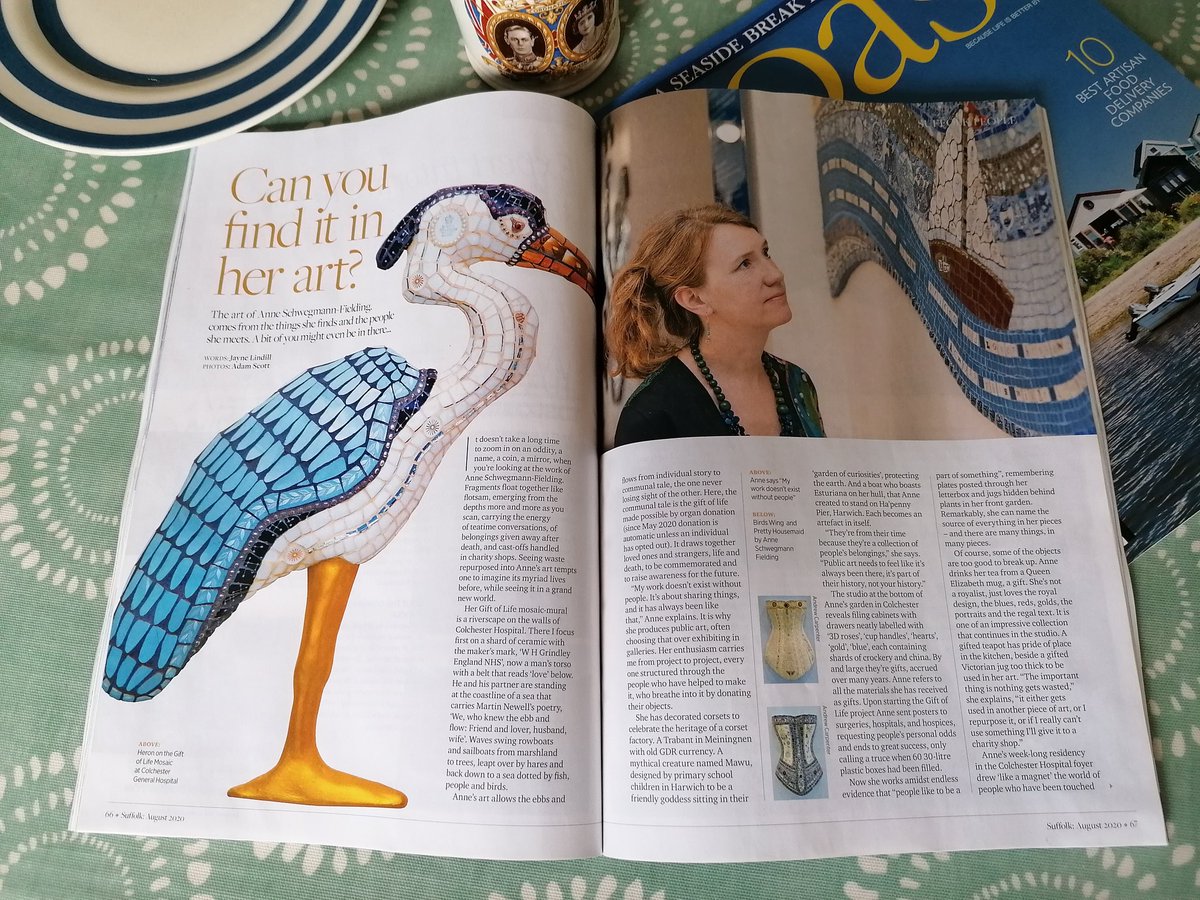 anneschweg's tweet photo. Lovely article about my work and its connection with people in August issue of #suffolkmagazine. https://t.co/NsASvWKS2m