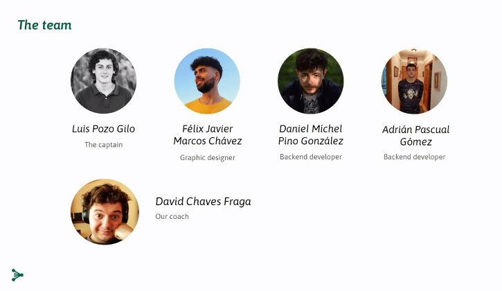oSocode_es's tweet photo. Empiezan a presentar su proyecto los miembros del equipo #scoolit
Nos están contando en qué consiste su desarrollo, cómo han trabajado todos juntos estas dos semanas y qué les ha llevado a pensar en quienes no pueden permitirse el gasto escolar 📚
#oSoc20 #ODS https://t.co/x1O5ZesniP