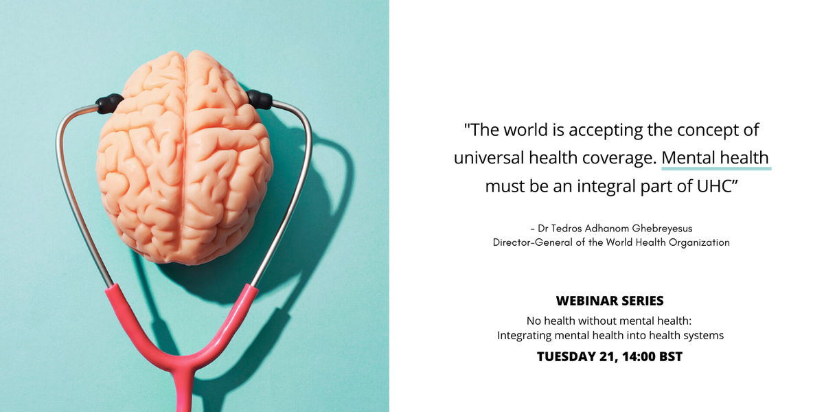 "#MentalHealth must be an integral part of #UHC" - <a href="/DrTedros/">Tedros Adhanom Ghebreyesus</a> RT if you agree and sign up to the #COVID19MH webinar on integrating MH into health systems > bit.ly/2WbsGcC <a href="/Amref_Worldwide/">Amref Health Africa</a> <a href="/WHO/">World Health Organization (WHO)</a> <a href="/mha_ghana/">MHA Ghana</a> <a href="/BasicNeedsGh/">BasicNeeds-Ghana</a> <a href="/BadimakYaro/">Peter Badimak YARO</a> <a href="/mhpss/">MHPSS Network</a> <a href="/MHInnovation/">MH InnovationNetwork</a> @TheLancetPsych