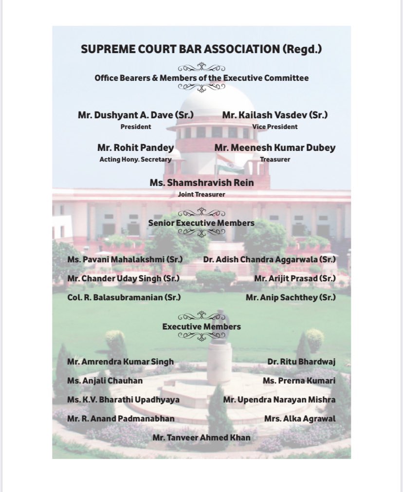 The Supreme Court Bar Association is hosting a Farewell function for Hon’ble Mrs. Justice R. Banumathi of the Supreme Court of India. Live updates of the function will be available here. 
