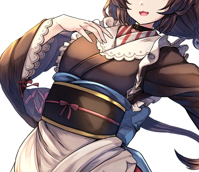 明日の20時頃に戌亥のイラスト投稿します! 