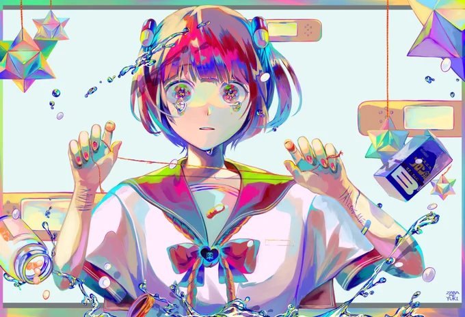 #女の子のイラストだけで興味を持ってくれる方へ届け 
ヤク中ガールちゃんです
ヤク中です✌️ 