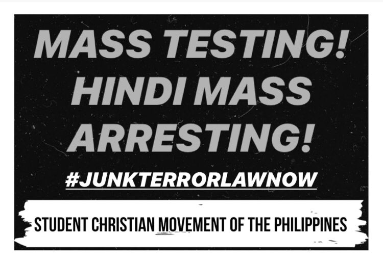 flameofricaaaa's tweet image. Sigaw ng kabataan: MASS TESTING, AYUDA, TRABAHO! HINDI TERROR LAW!
#JunkTerrorLaw
#FreeMassTesting
#MassPromotionNow
#AyudaHindiBala