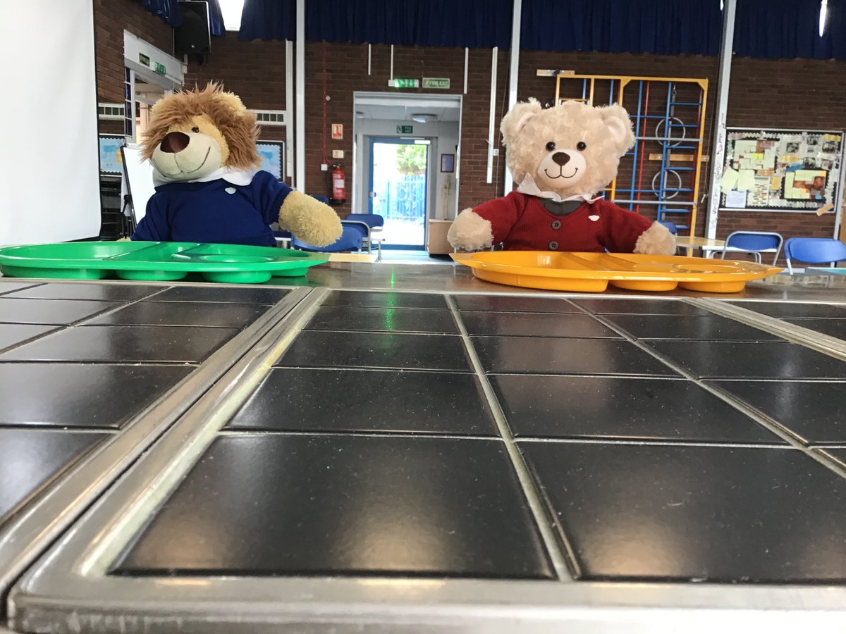 spscheyfs's tweet photo. Today, Lenny and Brenda enjoyed a yummy school lunch. They both chose pasta and Lenny had a biscuit for his pudding and Brenda had a yoghurt. They carefully carried their trays to the tables. https://t.co/ta9O1vmA6m