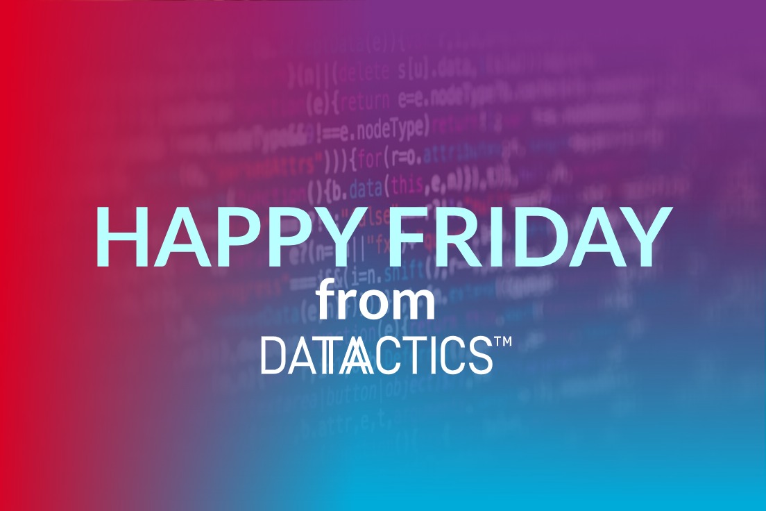 Datactics_'s tweet photo. Happy Friday from the #Datactics HQ!
#HappyFriday #Weekend #GreatWeek https://t.co/2cQXDAHGCq
