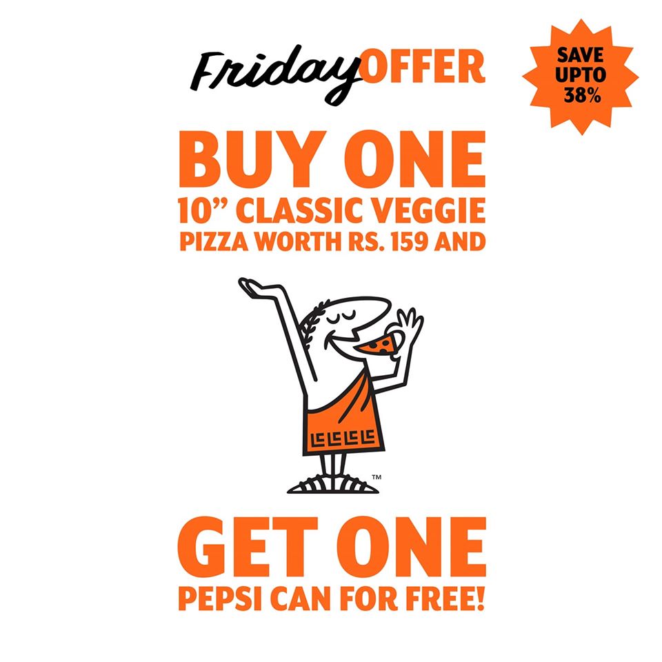 CaesarsIndia's tweet photo. 🍕🤘

Let's praise a pepsi per pizza per purchase per person and make this friday a little more fun... #littlecaesarsfriday

Offer valid for today only!

🍕🤘

#littlecaesarpizza #food #foodporn #pizzatime #pizzalover #foodie #instafood #offer #italianfood #pizzeria #pizzalovers https://t.co/5yC0LZS2RI