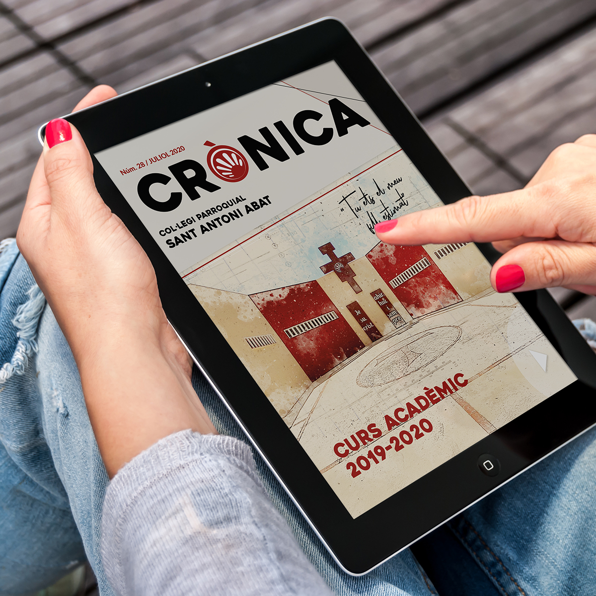 Medianil_Com's tweet photo. #NuestrosTrabajos 📖 Diseño y maquetación de la Revista CRÓNICA y su nueva cabecera para el Collegi Parroquial Sant Antoni Abad de #Canals. 
📲 Una revista 100% Digital e Interactiva con amplio contenido multimedia 
▶️ https://t.co/DaGGEVYvMN
 
#Diseño #Publicaciones #Maquetacion https://t.co/lJJYFkZNjo