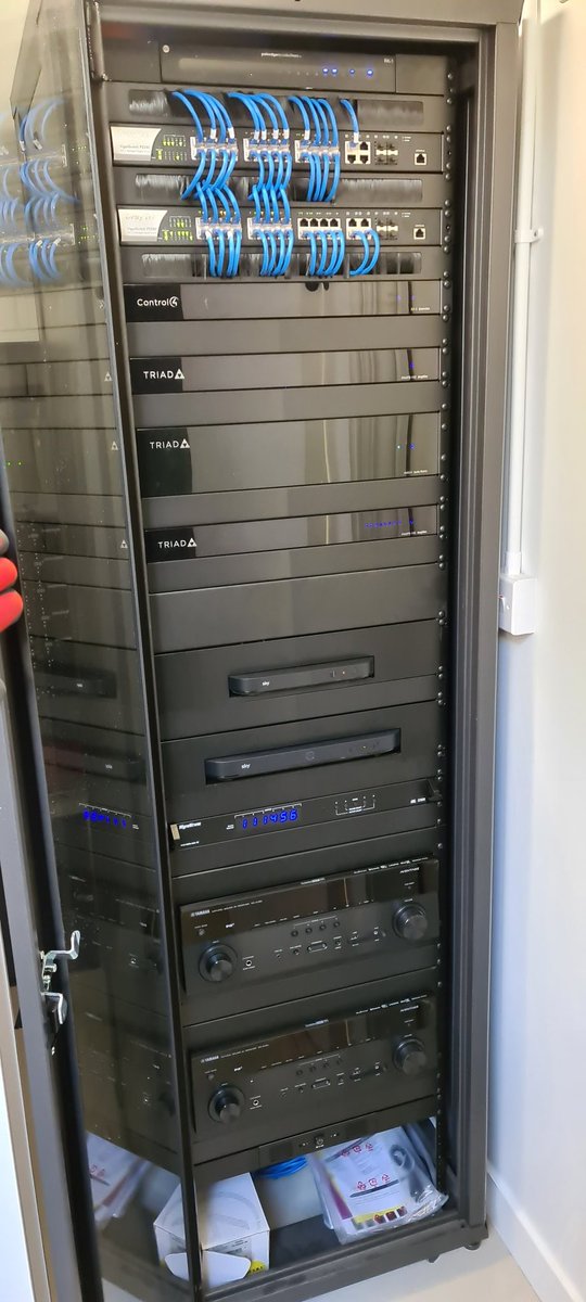 Our latest rack sliding into place to provide the customer with everything they need. <a href="/HabitechLimited/">Habitech Limited</a> <a href="/RakoControls/">Rako Controls</a> <a href="/ruckusnetworks/">RUCKUS Networks</a> <a href="/Control4/">Control4</a> <a href="/YamahaAV/">Yamaha</a> <a href="/SonanceSpeakers/">Sonance</a>
