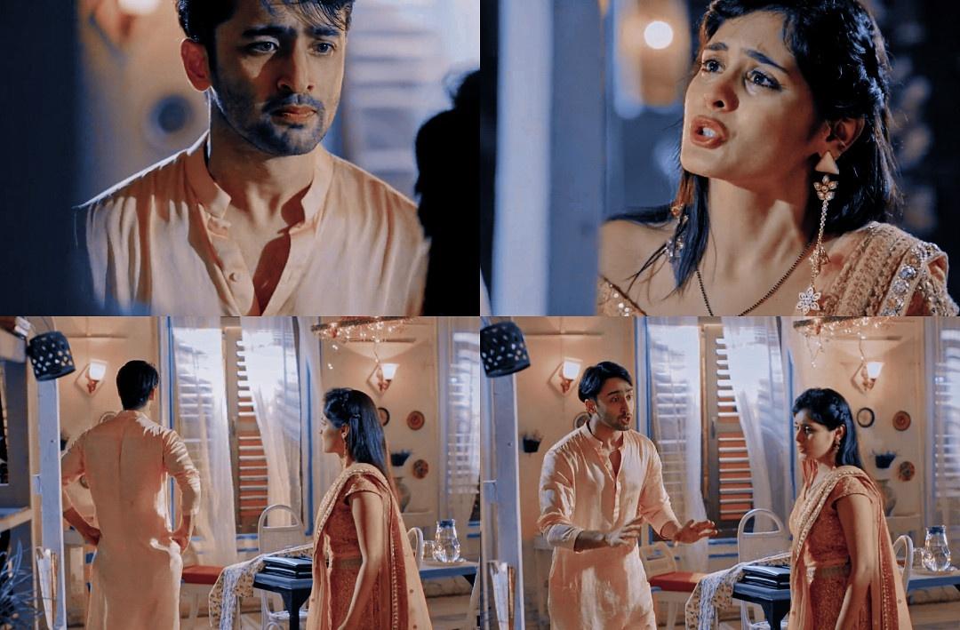 Of living a fear without her knowing scares him to death.He yelled on her, scolded her for the step she took, he knows they don't have enough evidence to prove themselves right, he also wants to live a life without any fear or lies but + #MishBir  #YehRishteyHainPyaarKe