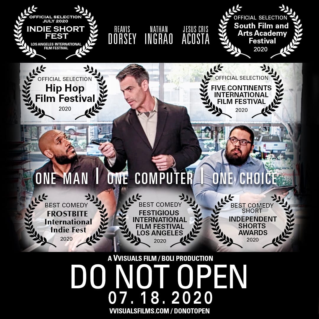 vvisualsfilms's tweet photo. We truly appreciate all the film festivals for the official selections and awards.  In the meantime, stay tuned for the release of our short film DoNotOpen JULY18th. https://t.co/jOlKnicyIk #creative #directors #cinematographers #filmmakers #azactors #filmfestivals #awardwinners https://t.co/VGVVWKXKwi