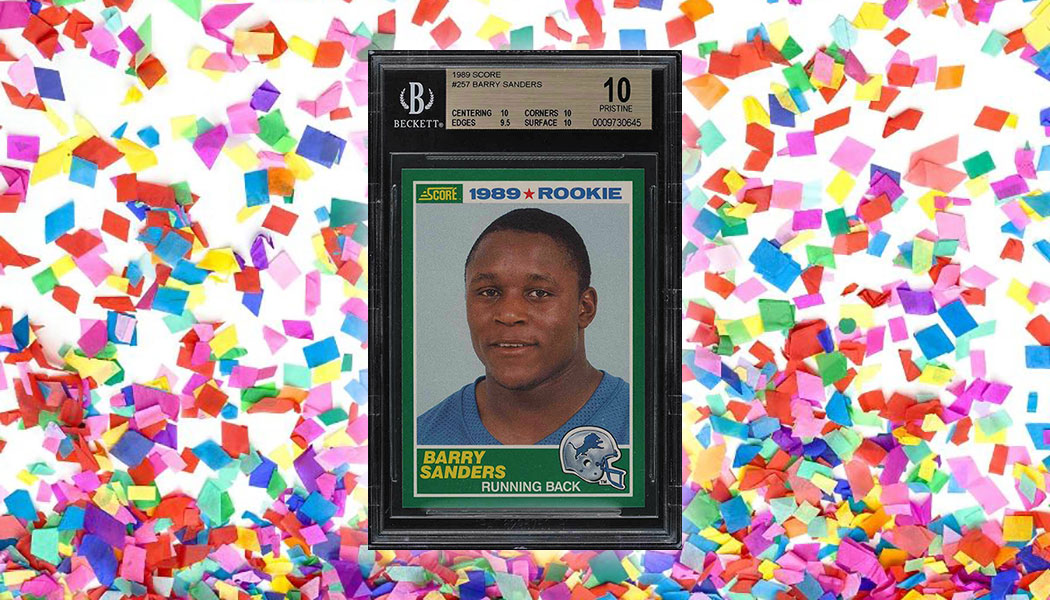 Happy Birthday, Barry Sanders! Beckett Pricing Insider  