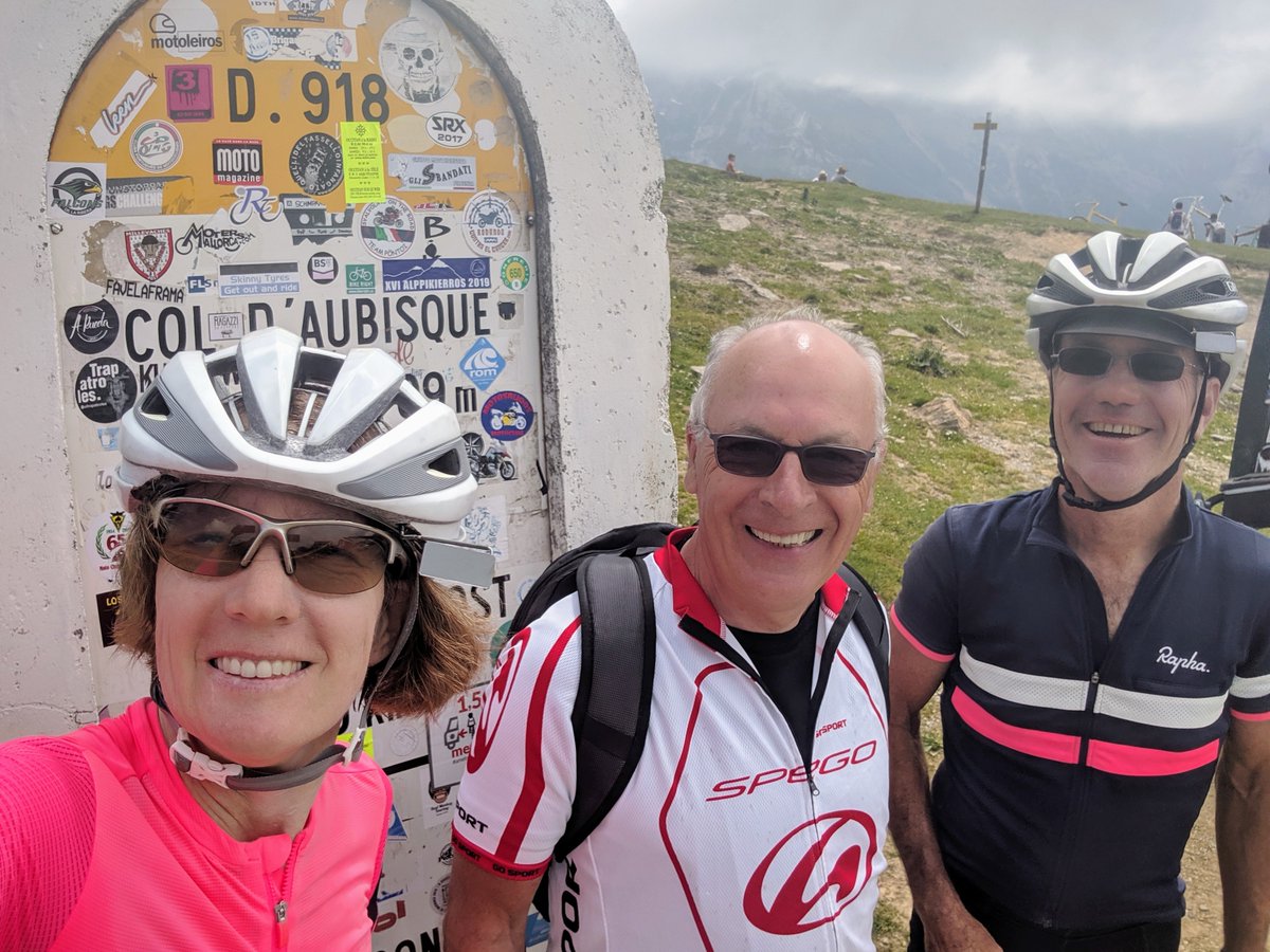 StacyKTweets's tweet photo. #Thistimelastyear Day 13 of 35 on 100 Cols Tocht - The World's Toughest Bike Tour w @SuperFly508! 66 miles & 10,500' of climbing- Cols de Marie Blanque & d'Aubisque in Pyréneés Mtns unsupported, tough day!#cycling #100Cols #CentCols https://t.co/n8L0JR2LWx https://t.co/NrWRT2Oi5Y https://t.co/AnvOyhORaa