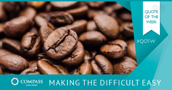 compassbrokers's tweet photo. The CLM team showed they were fully alert in this week's #CLMQOTW. They saved 25% on a renewal invite when asked for a quote for a coffee bean supplier distributing nationwide as well as France and the US.
#coffee #FindingSolutions #insurancesaving https://t.co/rP0i843MRF