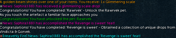 Saphira3883's tweet photo. Finally got the vindy pet I wanted! Log complete at 1,009 kills. Can you say crappy lance luck? @RuneScape #Runescape #Rs3 #Runescape3 #BossLog #PvM #Bossing #bosspets #thedragonrider https://t.co/YLlMtDQLy1