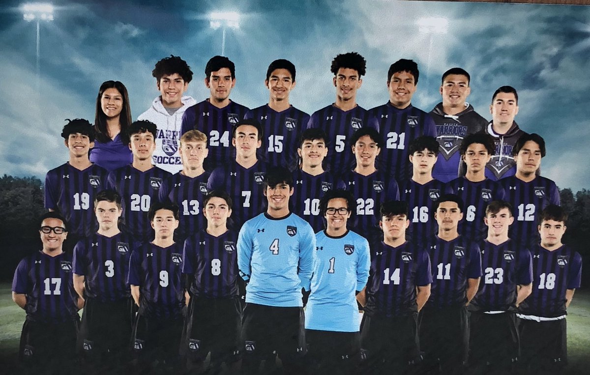 NISDWarren's tweet photo. Congratulations to Warren FC⚽️
28-6A Co-District Champions

Graduates, thank you for every second on the pitch. Expect the impossible &amp; conquer all your goals. 

¡GOOOOAAALLLL! @Wow_branding scores with their amazing sign to celebrate our Warriors. 

#Futbol #WarrenLegends #EDub https://t.co/as6sVs4kJV