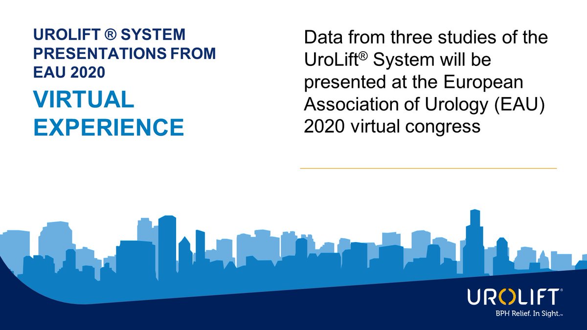 UroLiftEMEA's tweet photo. #EAU20 https://t.co/TLxxPXDpwr