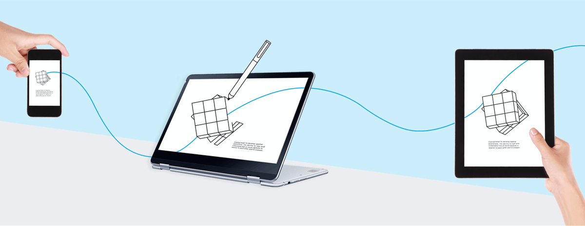 Wacomdevelopers's tweet photo. Wacom Ink technologies are ideal for educational environments, combining the best features and benefits of both analogue and digital practices in completely new ways! #wacomfordevelopers #digitalink 🤓https://t.co/Pq9iLTyyjD https://t.co/oaH5Twadzp