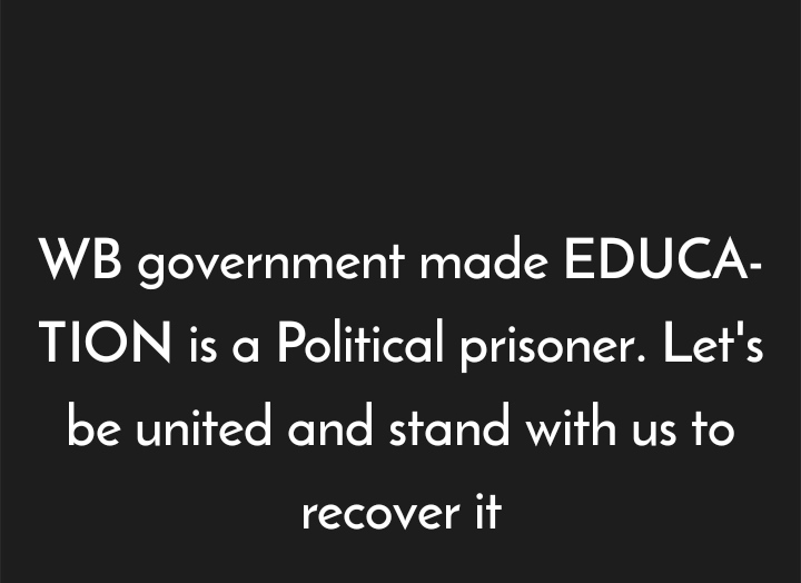 SujitDa08355458's tweet image. #RevokeSACT
#Save_HigherEducation_WB 
@ugc_india @DrRPNishank @jdhankhar1