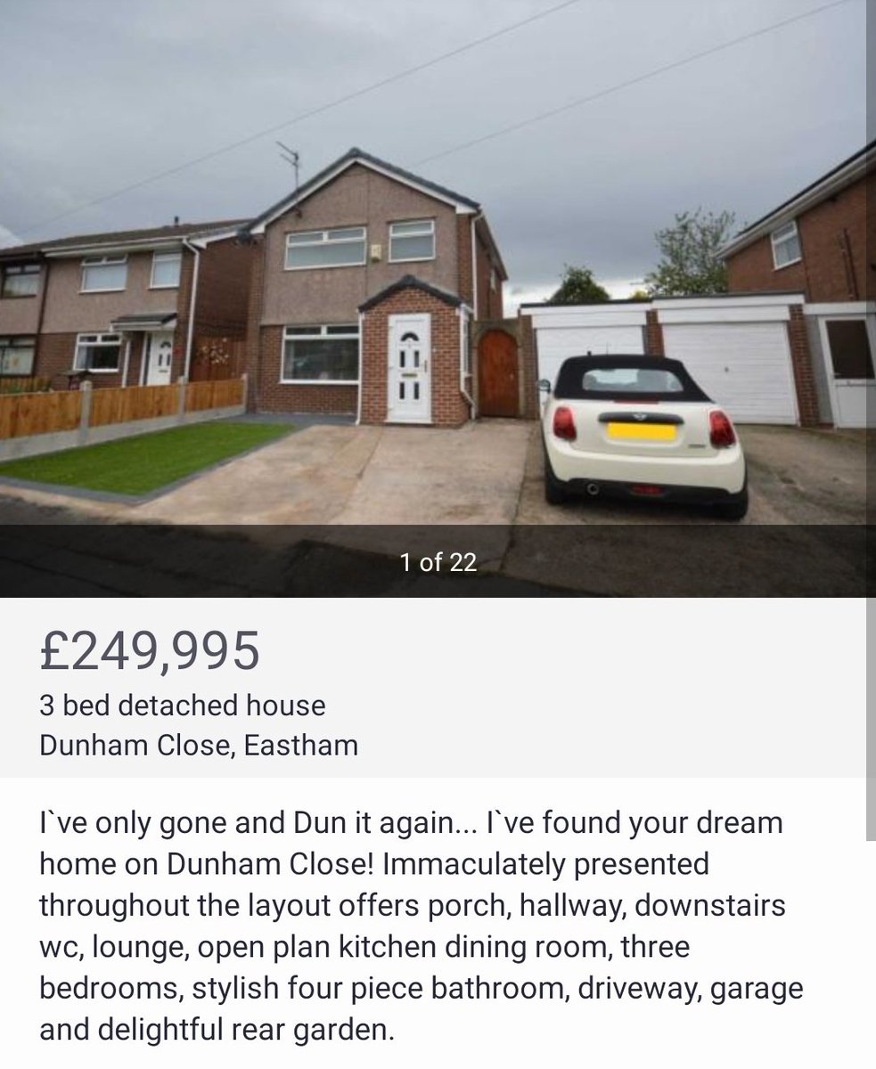 An Estate Agent by me is writing tenuous Alan Partridge-style one-liners about the road names of its properties and I've honestly got all the time in the world for it.