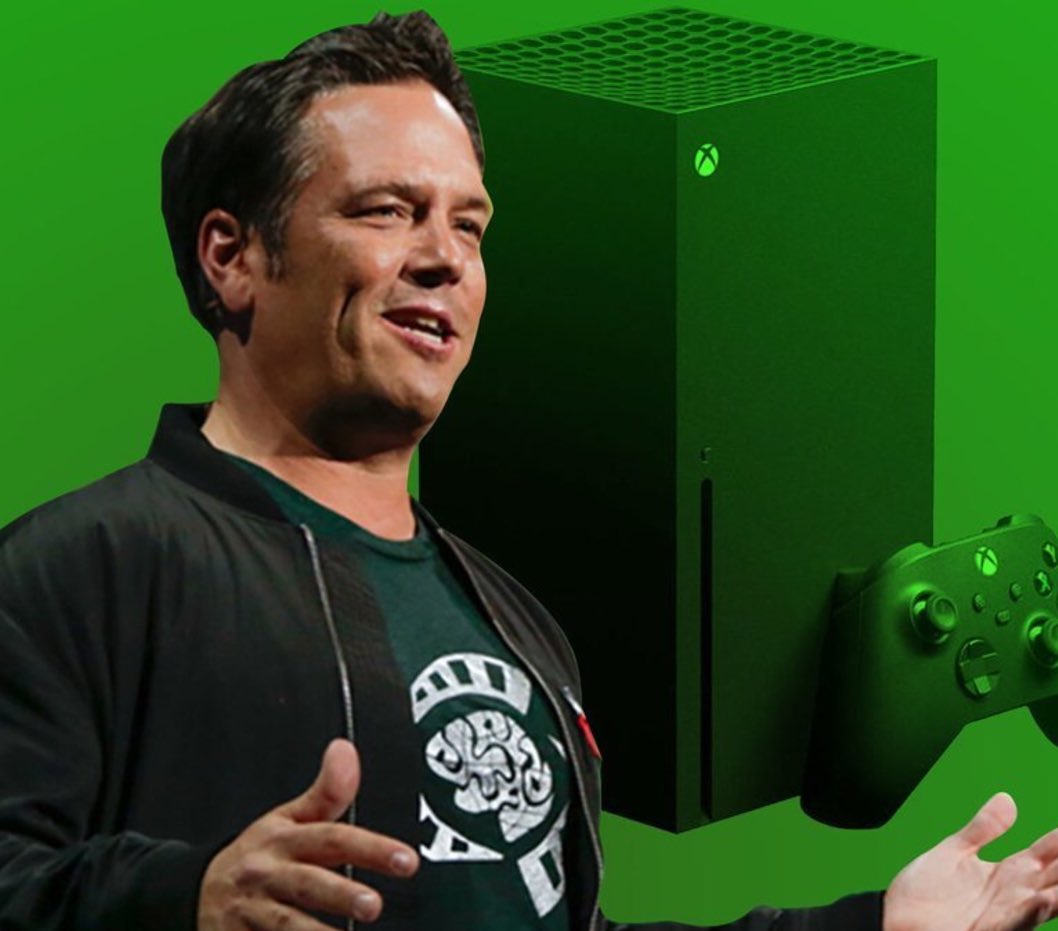 NWeedle's tweet photo. Phil muestra las cartas de Xbox Series X: potencia, velocidad y servicios...

Sony muestra las cartas de PS5: un mando que vibra... https://t.co/a3dcffkJ4U