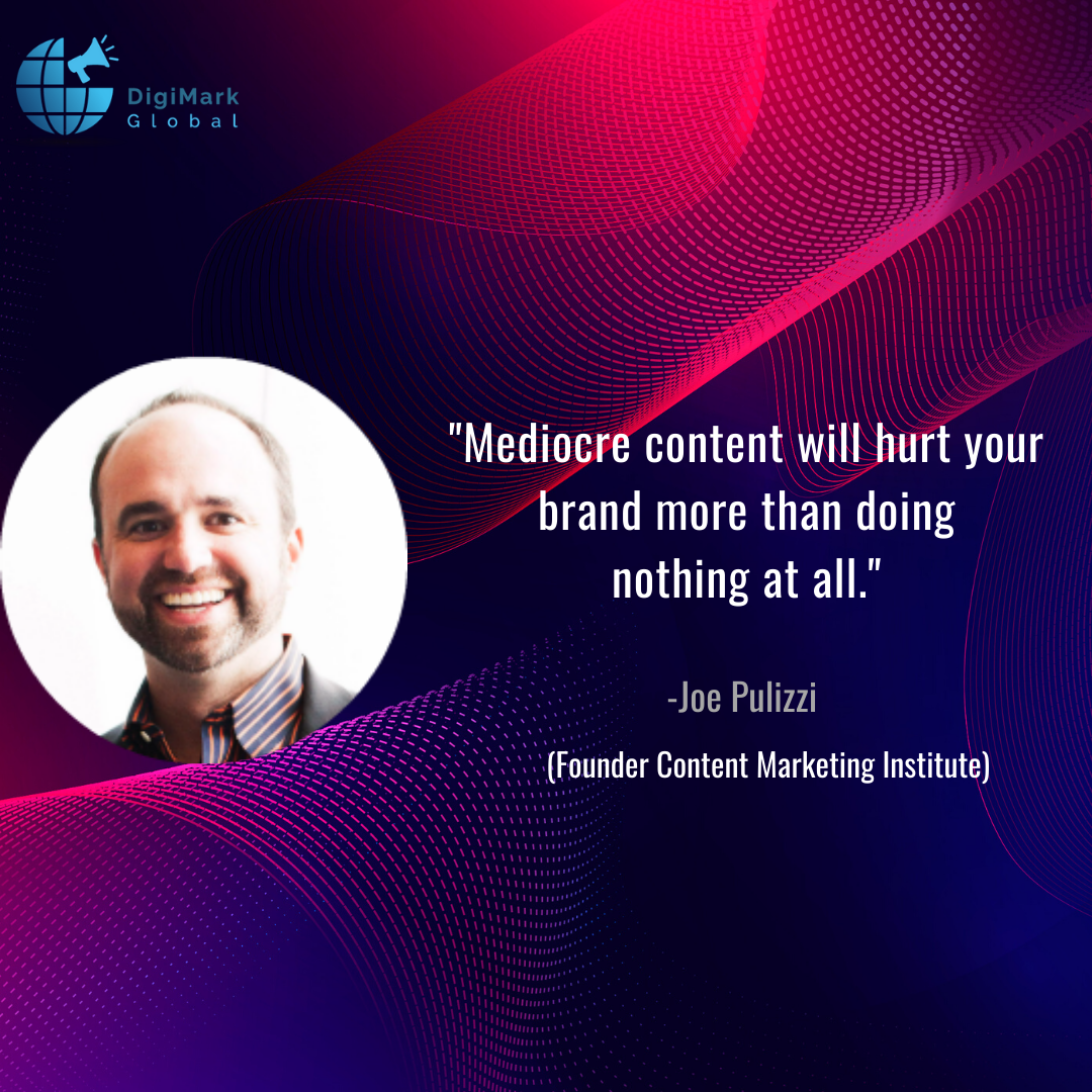DigimarkGlobal's tweet photo. Here is a motivational quote by the founder of Content Marketing Institute to help you think differently about your content.

#joepulizzi #inspirationalquotes #motivationalquotes #contentmarketingquotes #millionairemindset #quoteoftheday #fridaythoughts #digimarkglobal https://t.co/UeI1DxFjc9