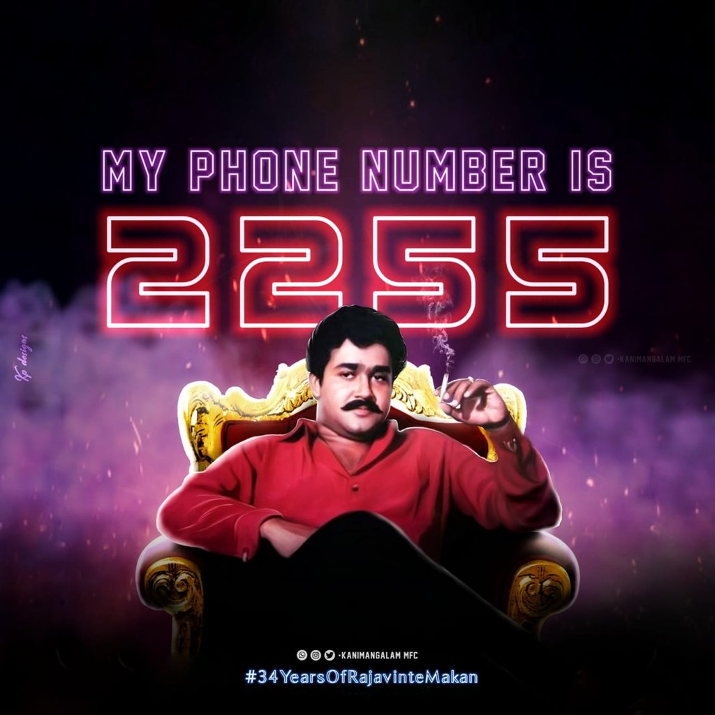 SabariCtk's tweet photo. #34YearsOfRajavinteMakan 🔥 https://t.co/PA5kkeYov8