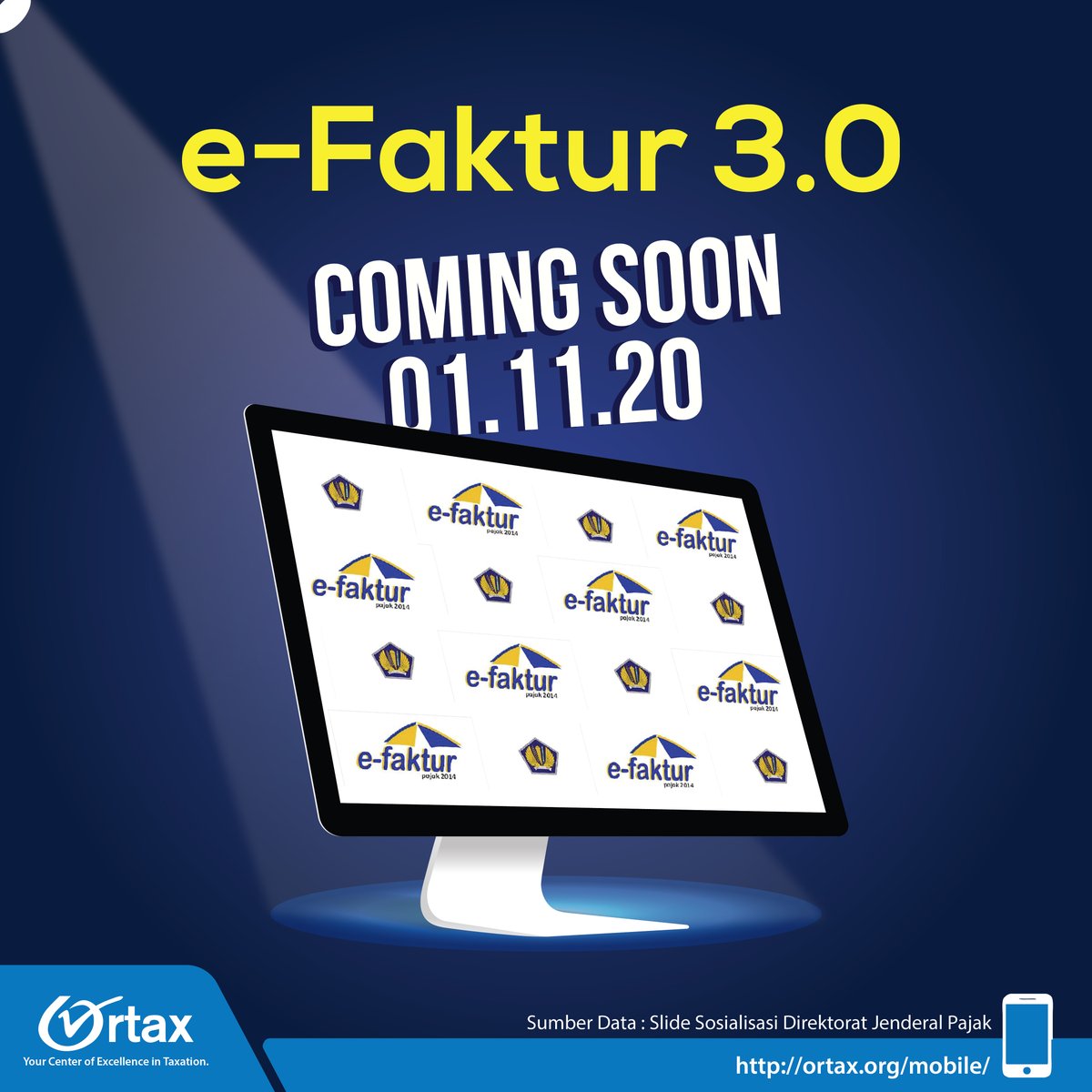 redaksi_ortax's tweet photo. [Coming Soon e-Faktur 3.0]

Direktorat Jenderal Pajak telah merelease aplikasi e-Faktur versi 3.0. yang implementasinya akan dilakukan...

Selengkapnya: https://t.co/OqoMl86BYa https://t.co/cqA46D1jvn