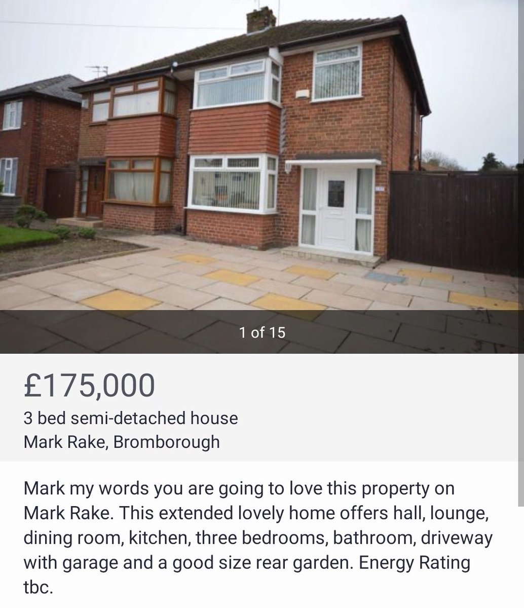 An Estate Agent by me is writing tenuous Alan Partridge-style one-liners about the road names of its properties and I've honestly got all the time in the world for it.