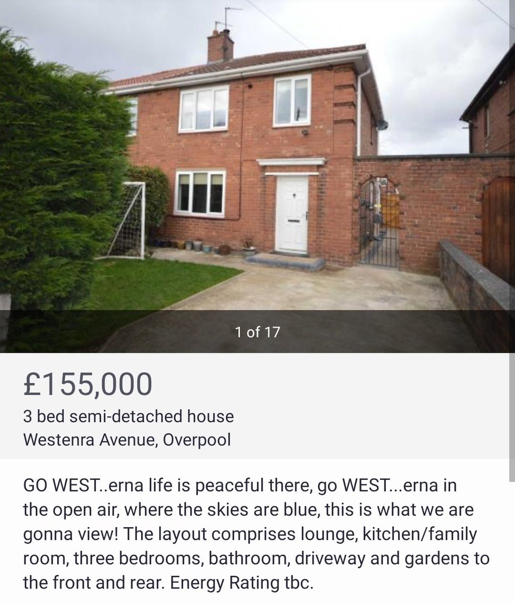 An Estate Agent by me is writing tenuous Alan Partridge-style one-liners about the road names of its properties and I've honestly got all the time in the world for it.