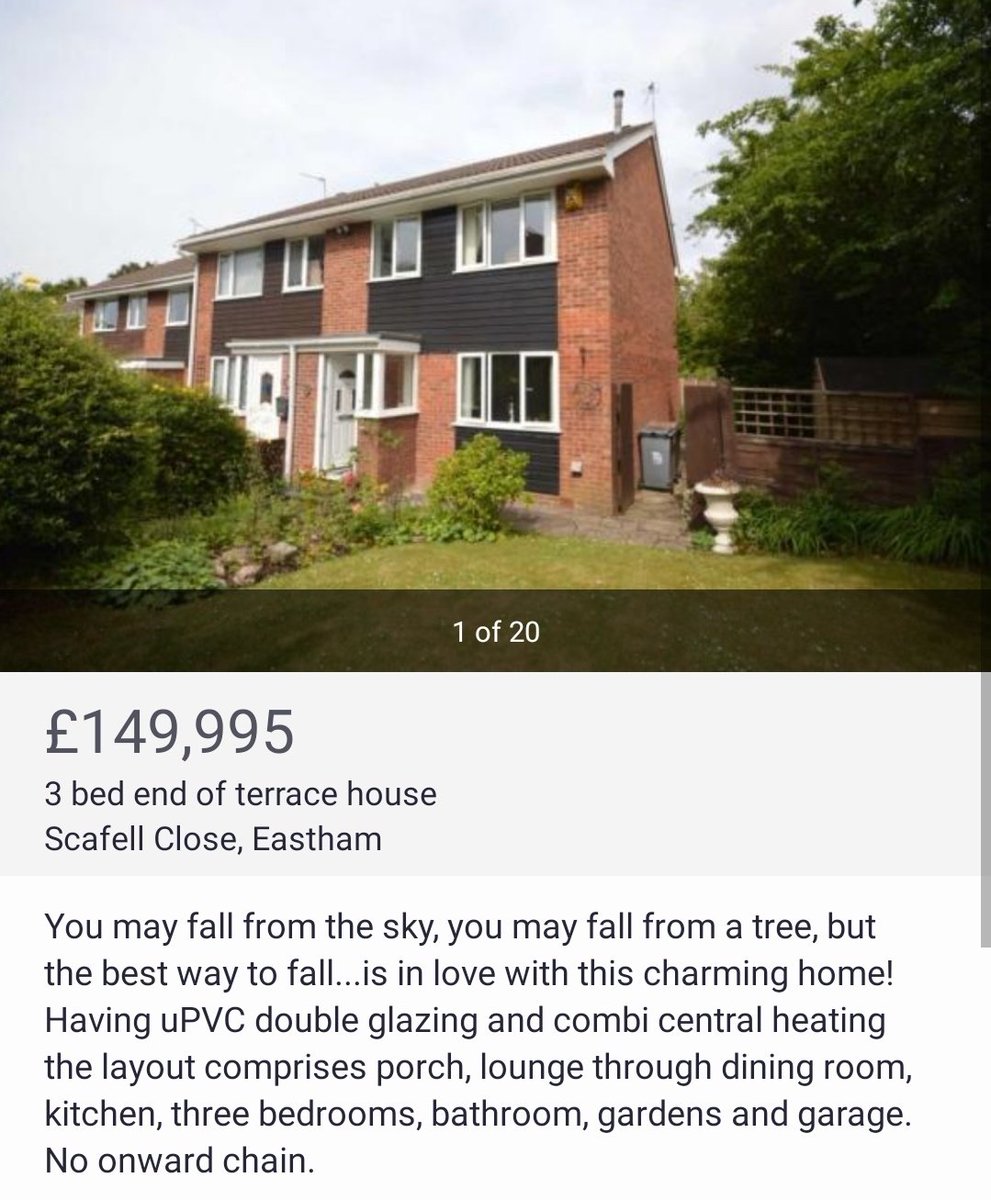 An Estate Agent by me is writing tenuous Alan Partridge-style one-liners about the road names of its properties and I've honestly got all the time in the world for it.