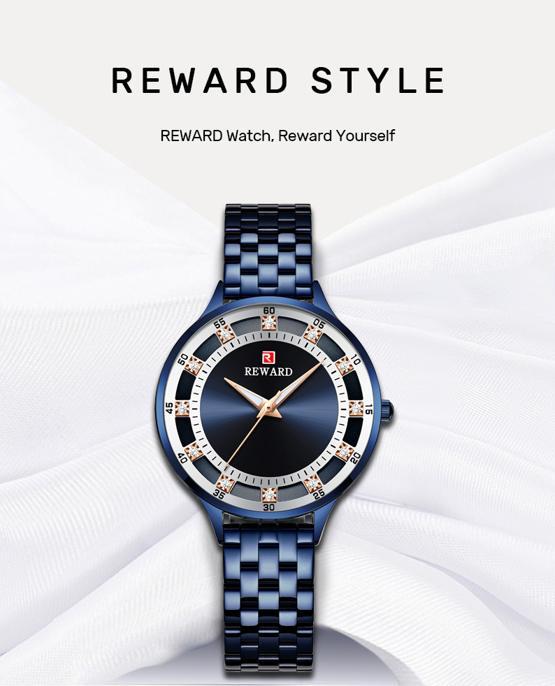 Reward Mens Wrist Watches Man Waterproof Sport Watch Chronograph Luminous  Stainless Strap Business Wrist Watch | Shop Limited-time Deals | Temu