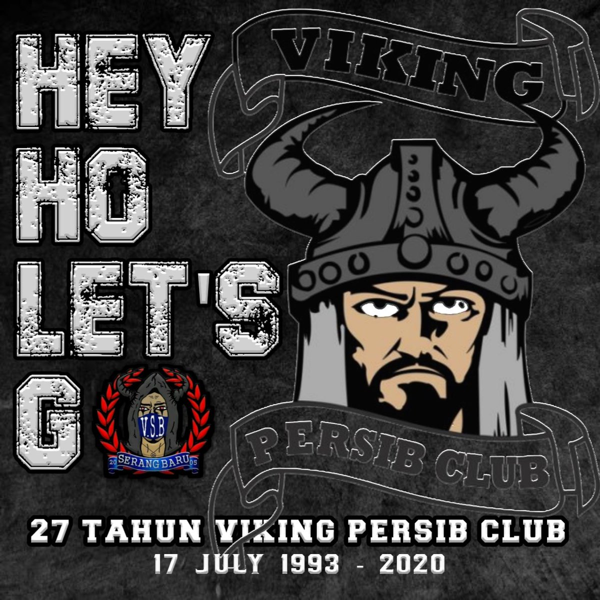 Hey Ho Lets Go
Selamat ulang tahun Viking Persib Club yang ke-27th 🍻
Semoga makin jaya selalu <a href="/officialvpc/">𝖛𝖎𝖐𝖎𝖓𝖌 𝖕𝖊𝖗𝖘𝖎𝖇 𝖈𝖑𝖚𝖇</a> 👏🤘
JANJI UNTUK SEBUAH KEHORMATAN #VikingDay #vikingpersibclub