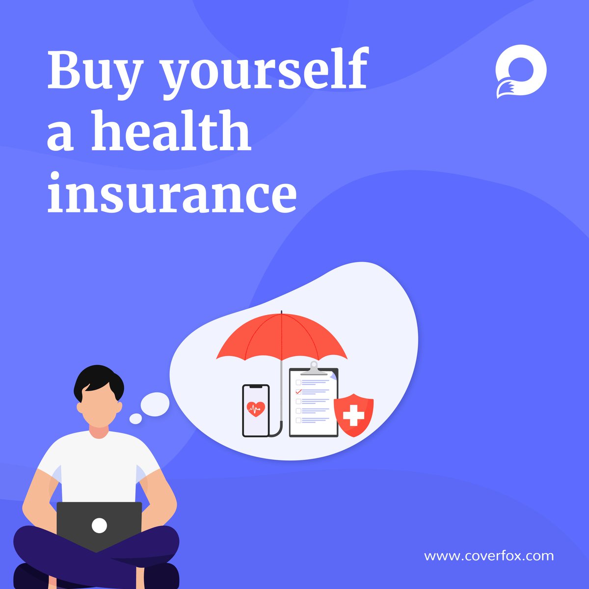 Coverfox's tweet photo. We know you get busy in the daily hustle- work, ghar ka kaam, kids ka future, and parents ka khayaal. How about prioritizing yourself today? β if you agree!
.
#Coverfox #Selflove #HealthIsImportant #HealthInsurance #InsureWithCoverfox #BuyHealthInsurance https://t.co/ntcEFlJRQu