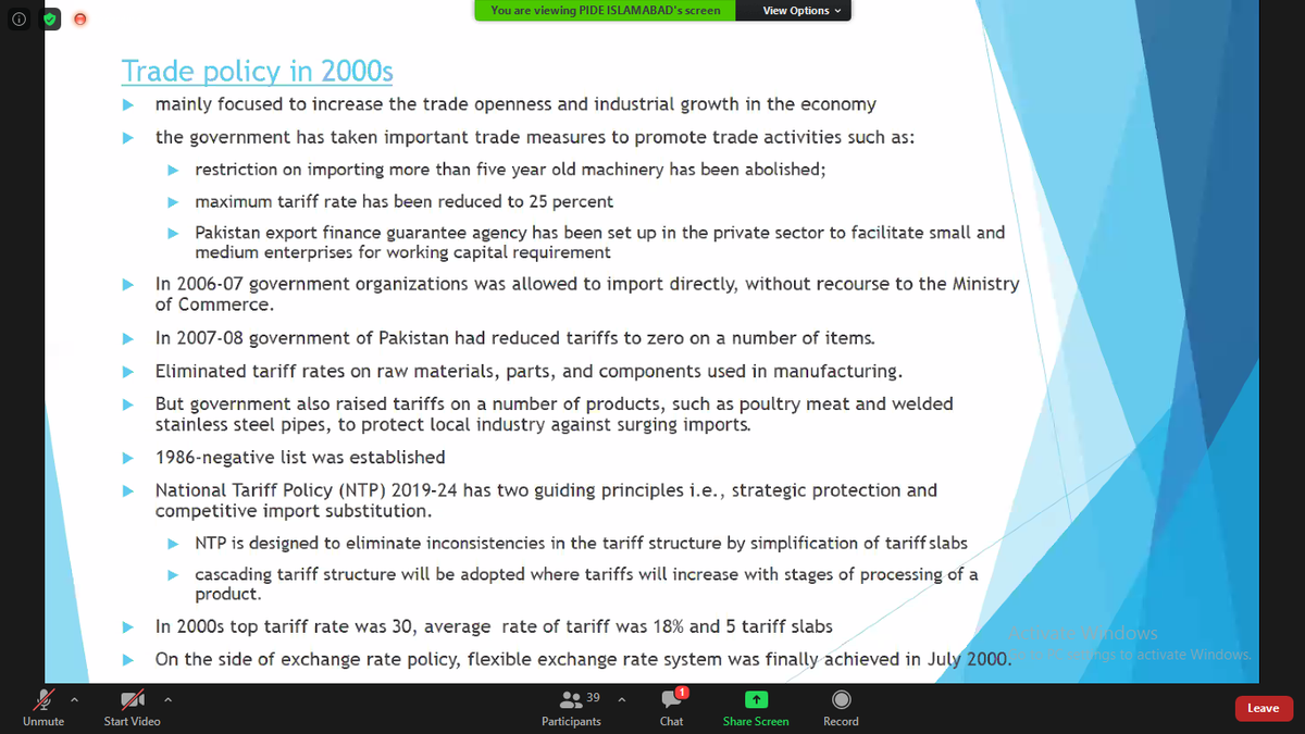 PIDEpk's tweet photo. #WorkingPaper presentation "Can Difficulties in Trade Balance of Pakistan be Corrected through Devaluation of Exchange Rate?" By Hafsa Hina.
#PIDE #PIDEIdeas #TradePIDE #devaluation https://t.co/OYMatTw3XW