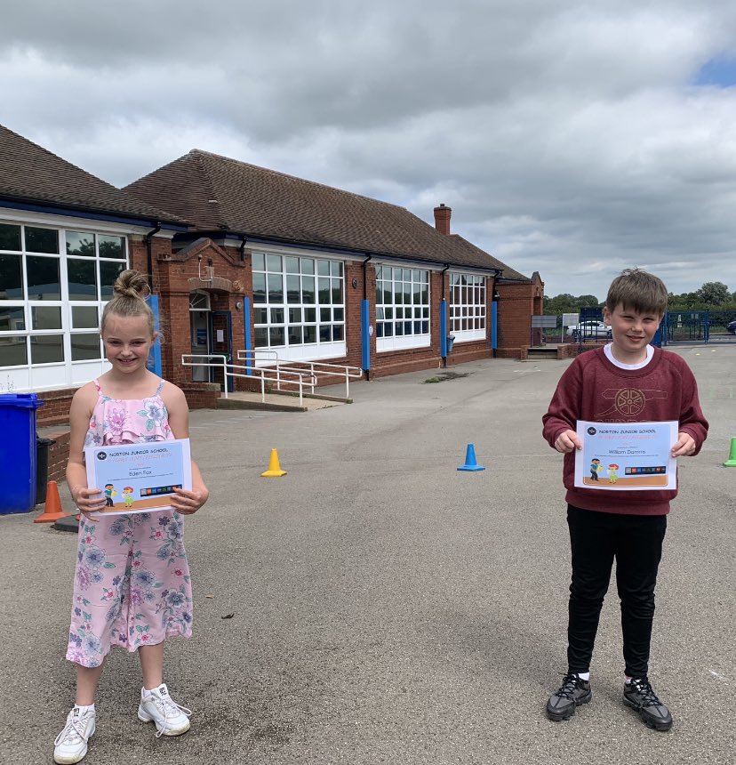 NJS_RH's tweet photo. Well done Eden and Will, this year’s year 5 sports personality winners. Always giving 100% in everything sports related, having an exemplary attitude, being respectful to all, fantastic team players and importantly, having a smile on your faces throughout. @njsrs https://t.co/USMh103tGN