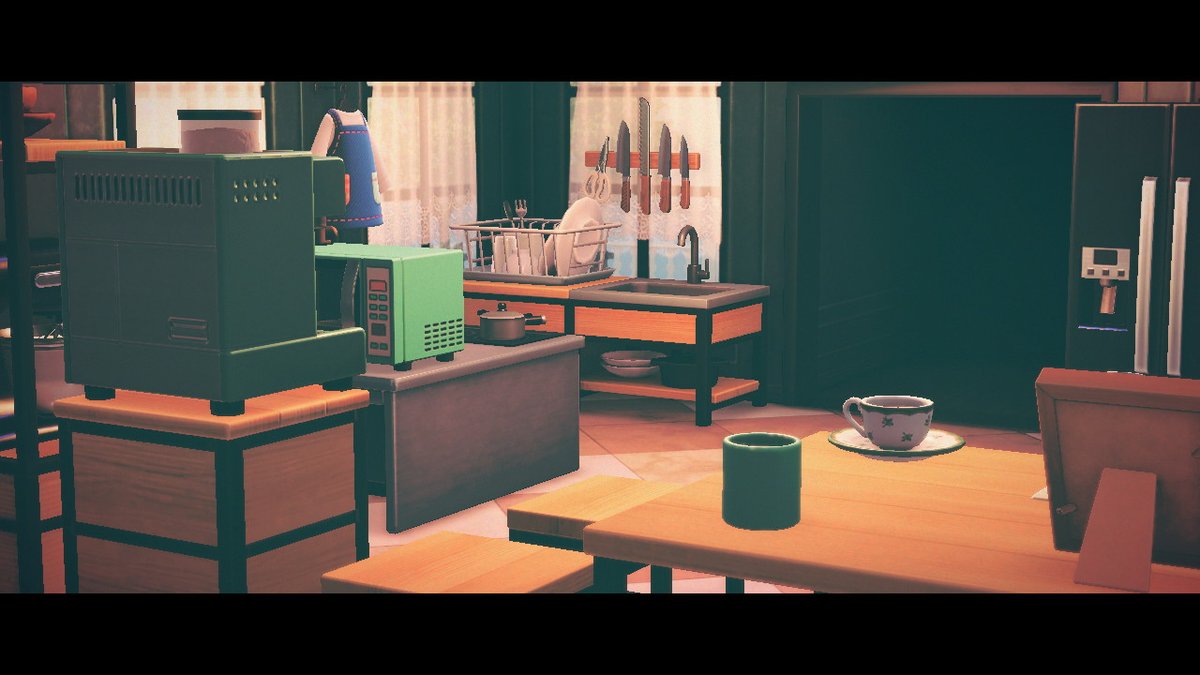 ____floating's tweet photo. Favorite place in home #AnimalCrossing #ACNH #NintendoSwitch #ACNHhome #animalcrossinghome #acnhdesign #ACNHkitchen https://t.co/ozSCDaNJ7P