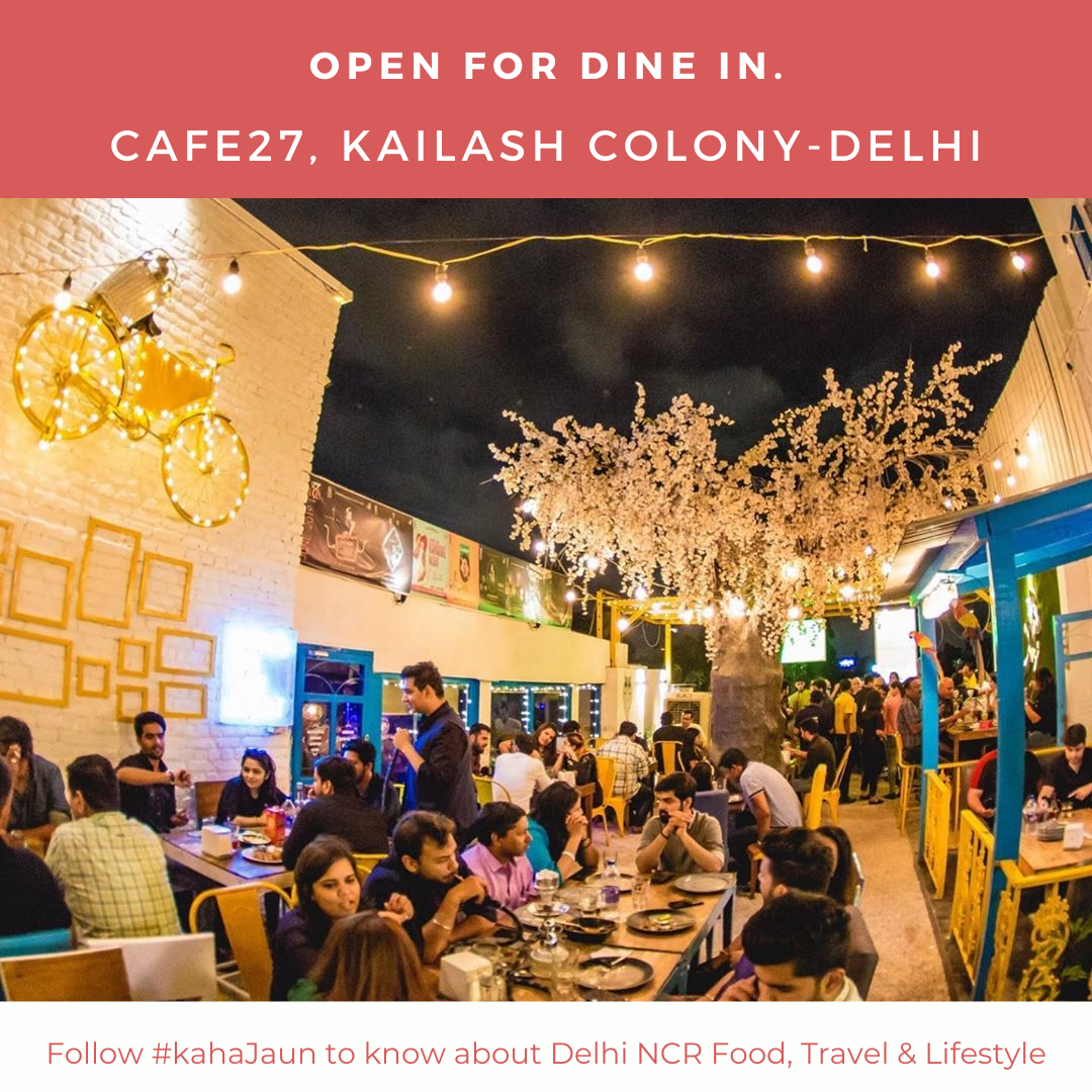 The oldest #Rooftop #Bar in #KailashColony Market is #OpenNow.

.
#delhi #delhincr #delhicafe #delhirestaurant #Kahajaun #foodie #delhiblogger #foodie #restaurantsofindia #eatindelhi #foodblog #delhiblogger #indianfoodblogger #food #lifestyle