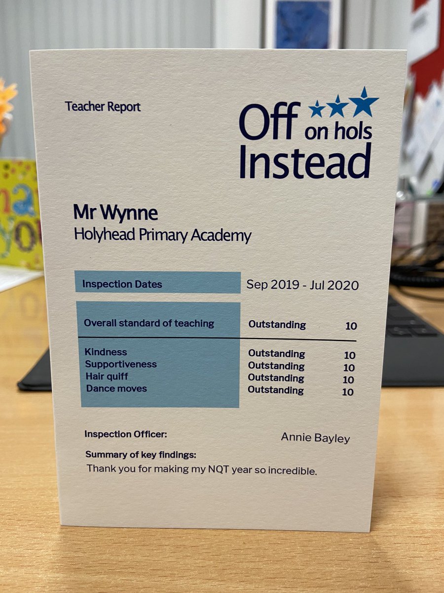 matt_Wynne1's tweet photo. I haven’t tweeted for a while but had to share probably the best end of year card I’ve ever received today. At the end of a crazy year it’s put a smile on my face. I’m especially happy to get 10/10 for the lockdown hair - just a lucky day as normaly only good 😂 https://t.co/lQ314c1lXw