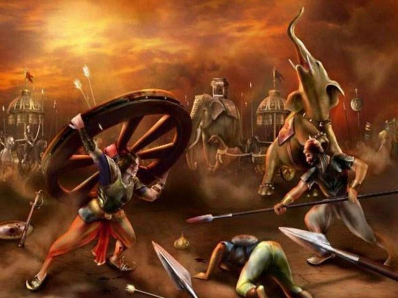 Abhimanyu started at the Gate and defeated Drona along with his army. Some of major accomplishments on the day were: 1. He slayed son of Ashmak and brother of Shalya. 2. Made Shalya unconscious.