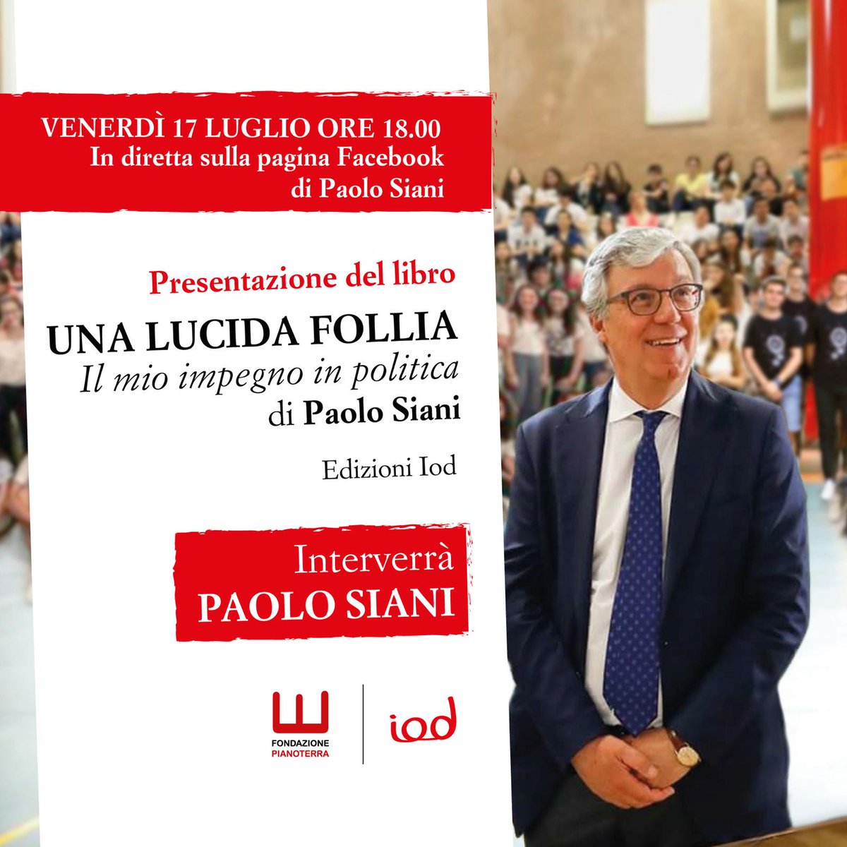 #IMPORTANTE <a href="/SianiPaolo/">Paolo Siani</a> oggi in diretta FB alle 18.00!!