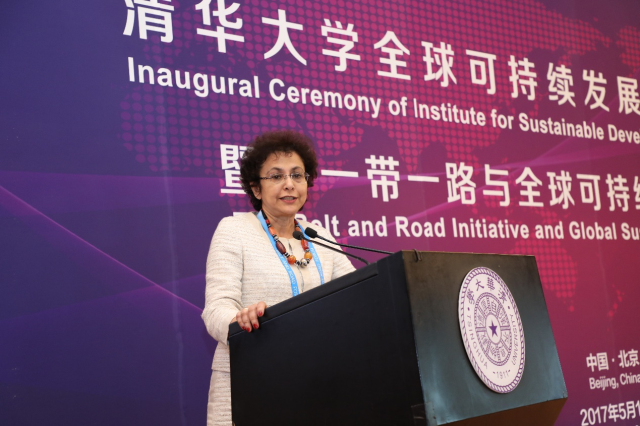 In 2017, Irene Khan was again back in  #China, inaugurating an institute, attending a Belt and Road Initiative forum...  http://sppm.tsinghua.edu.cn/english/homeImage/26efe4895b937343015c2dca728b0050.html...and signing agreements.  http://idlo.int/news/highlights/one-belt-one-road-china-and-idlo-strengthen-cooperation