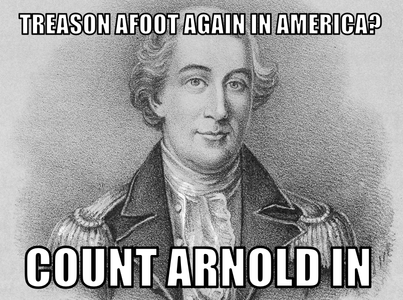 HistoryTWTFails's tweet photo. #Benedict Arnold (1781): 

I doubt the chorus of hate-mongers has correctly discerned the latest thrilling wind of popular acclaim, but my illustrious and deserving name is most certainly trending!

Loyalism pays dividends! 

#loyalty #loyal #Trending #trendingtopic #Arnold4Ever https://t.co/bV1nyjiTjm