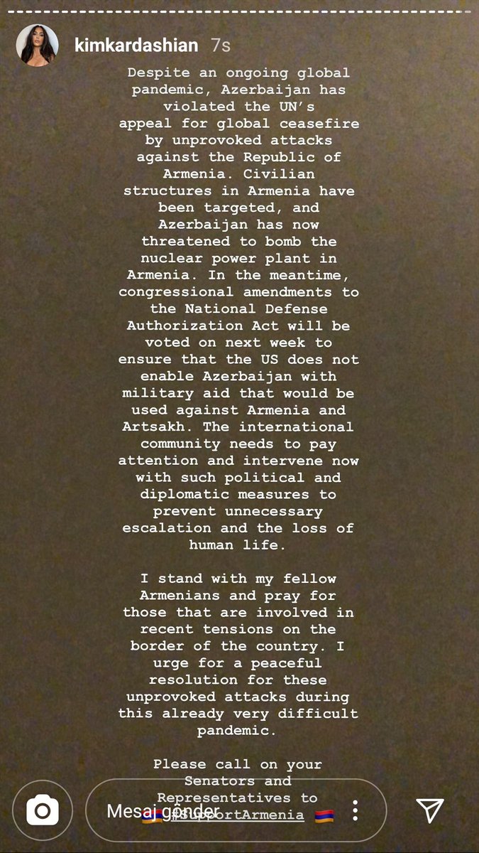 LelaRashidova's tweet photo. Lie! We will protect our homeland until the end. Until we get our Karabakh. Because, KARABAKH İS AZERBAİJAN! 
#KarabakhisAzerbaijan 
#StopArmenianAggression 
#StopArmenianOccupation 
Please rt, like https://t.co/64fqsR96bg