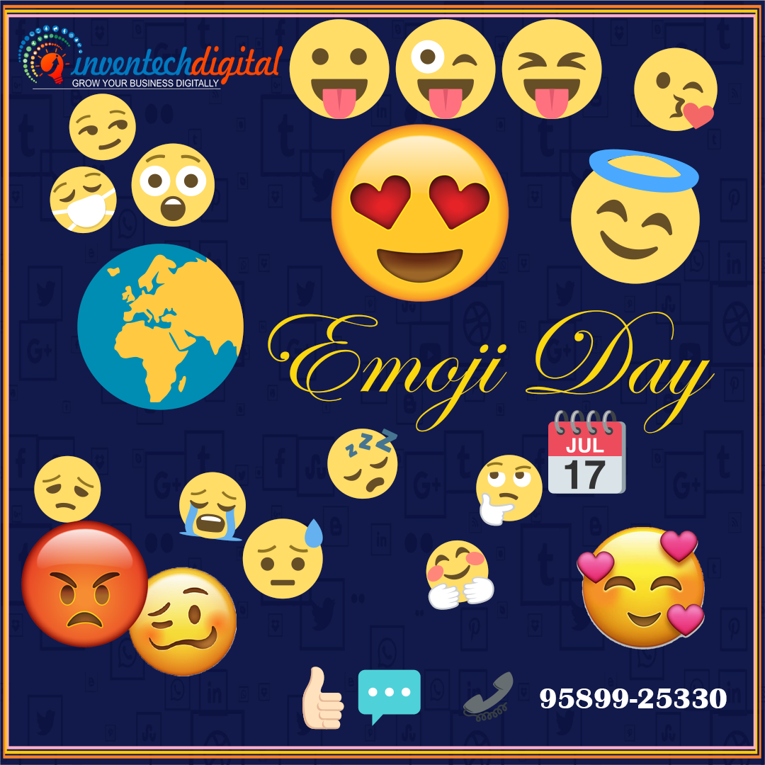 InventechD's tweet photo. Social Media life would have been boring without Emojis 🙁
Some times emojis act as a savior when you don't want to reply to any message 🤪
👇
Comment down Your favorite Emoji, Share &amp; Spread smile through Emojis 😄😄

#emojiday #emoji #InventechDigital #WorldEmojiDay https://t.co/ePI6bNQejl